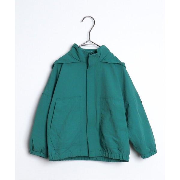 ブルゾン ジャンバー アウター 「撥水加工」ちょいスポーティーなフードがしまえるウィンドブレーカー ...