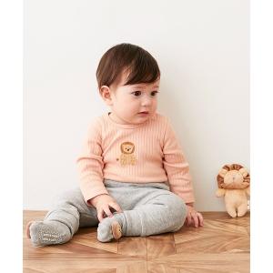 ベビー服 ロンパース 「弱酸性」アニマルモチーフ...の商品画像