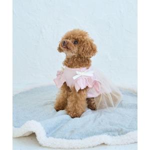 犬 服 「DOG」キャミチュールドッキングワンピース