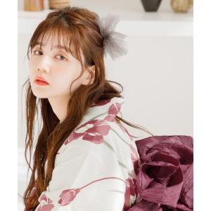 くしゅふわ。シフォンヘアピン「K」 レディース｜ZOZOTOWN Yahoo!店