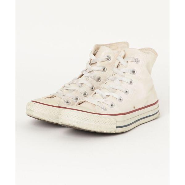 「CONVERSE」 ハイカットスニーカー 23cm ベージュ レディース