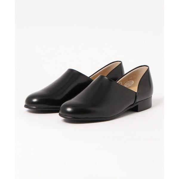 「I am I in fact...」 「HARUTA」シューズ 24.5cm ブラック WOMEN