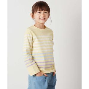 tシャツ Tシャツ キッズ 「140-150」パネルボーダーロンＴ｜ZOZOTOWN Yahoo!店