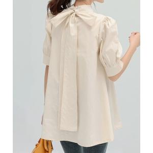 ブラウス シャツ リボンタイブラウス レディース きれいめ レディース
