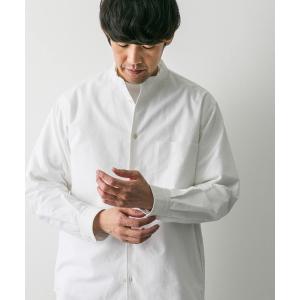 シャツ ブラウス メンズ オックスバンドカラーシャツ｜ZOZOTOWN Yahoo!店