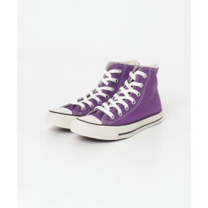 「CONVERSE」 ハイカットスニーカー 24 パープル WOMEN