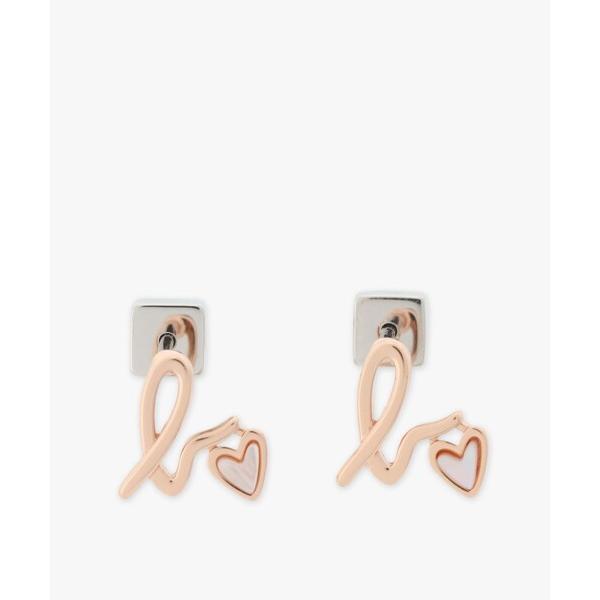 ピアス b.” ロゴ ハート スタッズ ピアス ”b. Loved レディース