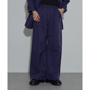 パンツ リンクルナイロンパンツ レディース
