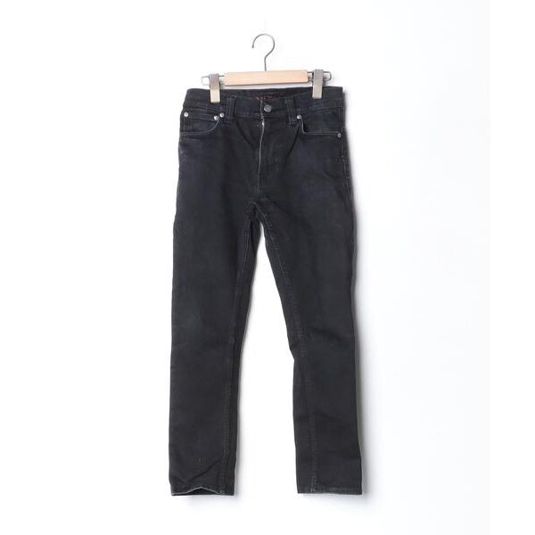 「Nudie Jeans」 デニムパンツ 28inch ブラック メンズ