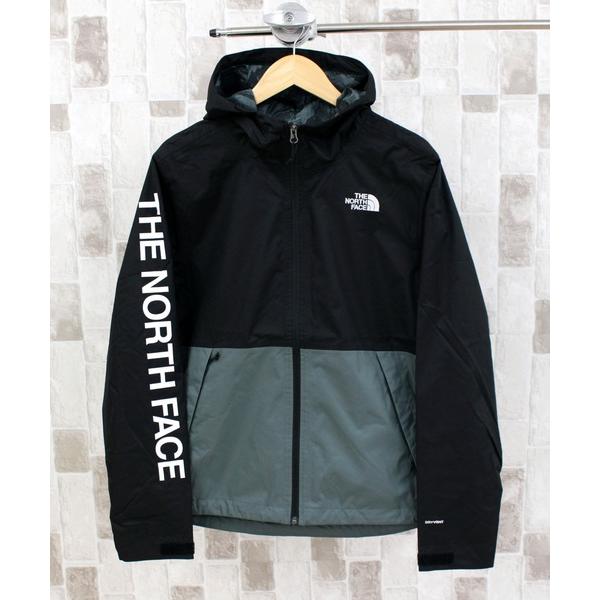 「THE NORTH FACE」 マウンテンパーカー S ブラック×グリーン メンズ