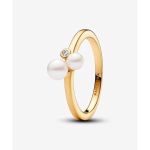 指輪 リング デュオパール ゴールド リング レディース
