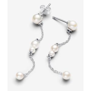 ete（エテ） ピアス K10YG パール サークル ピアス レディース