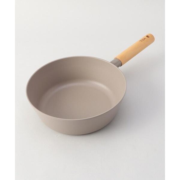 鍋 チタン＆ダイヤモンドＷコーティング マルチパン24cm GY 「TI：DA ティーダ」