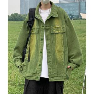 メンズ ジャケット ブルゾン 「BENDER TOKYO」オーバーサイズ ヴィンテージ ウォッシュ加工 デニムジャケット｜zozo