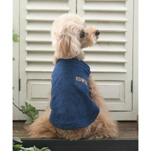 犬 服 EDWIN/ポケット付パイルタンク