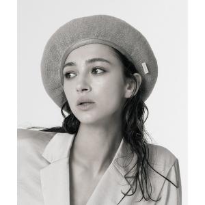 EMPORIO ARMANI 帽子 ベレー帽 「エンポリオ アルマーニ」バイザー付き