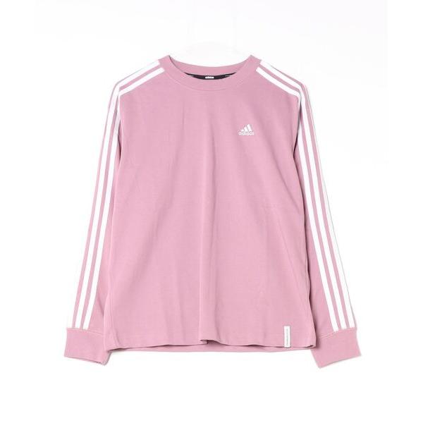 tシャツ Tシャツ レディース アディダス adidas W ESS+ 3ST LS Tシャツ