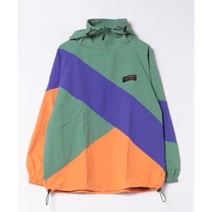 パーカー マウンテンパーカー メンズ 「WILDERNESS EXPERIENCE」 Switching anorak parka / 配色アノラック