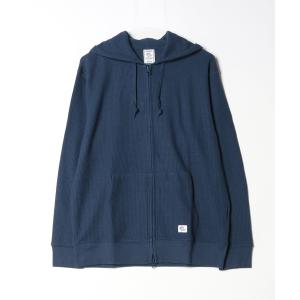 パーカー 「JEMORGAN / ジェーイーモーガン」ワッフルダブルジップパーカー メンズ レディース