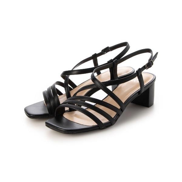 サンダル アンクルストラップサンダル レディース