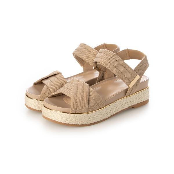 サンダル ジュート巻厚底サンダル レディース