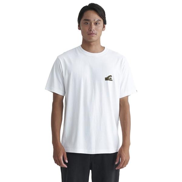 tシャツ SURF DNA LOGO ST1/クイックシルバーワンポイントロゴ半袖Tシャツ メンズ