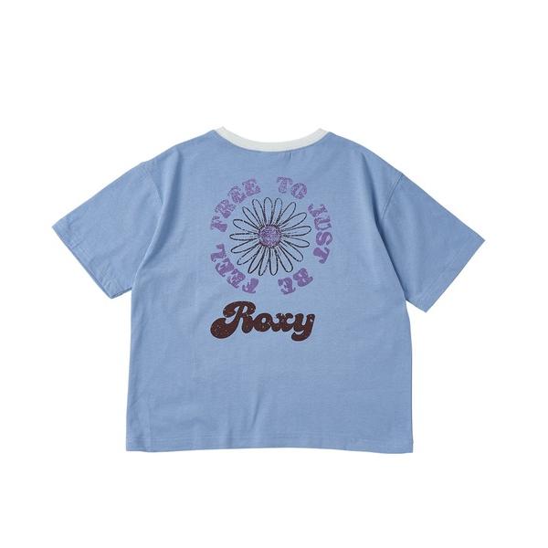 tシャツ MINI FEEL FREE/ロキシーバックプリント半袖Tシャツ キッズ 子供服 女の子