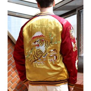 スカジャン メンズ HOUSTON　レーヨンスカジャン(TIGER)｜ZOZOTOWN Yahoo!店