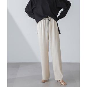 パンツ レディース 楊柳ドロストパンツ(セットアップ可)｜ZOZOTOWN Yahoo!店