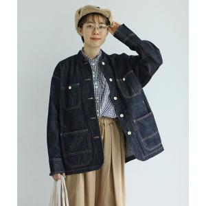 カバーオール 12.5OZデニム カバーオール レディース