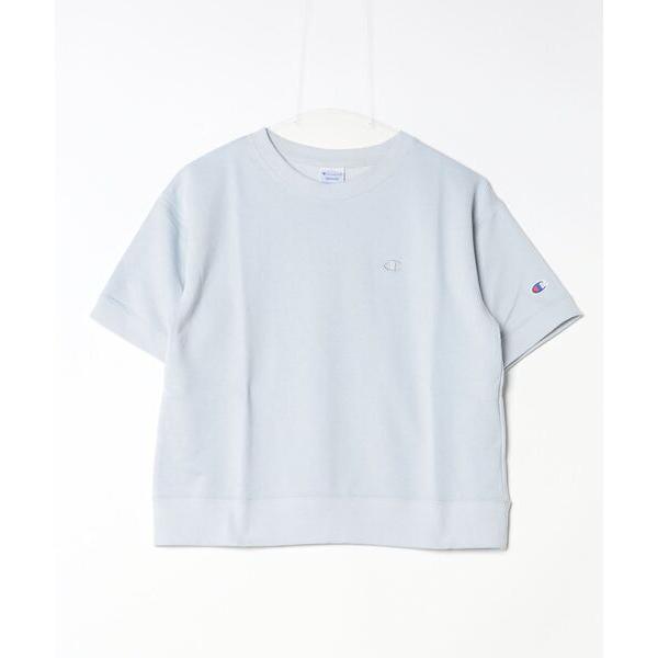 スウェット レディース チャンピオン  SHORT SLEEVE SWEATSHIRT_