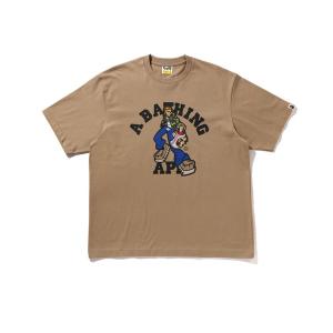 tシャツ Tシャツ メンズ GRAFFITI CHARACTER COLLEGE RELAXED FIT TEE M｜zozo