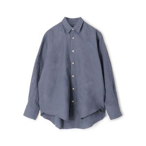 Errico Formicola BEAMS F 別注 コットンウール シャツ BEAMS F（ビームスF）ERRICO FORMICOLA / THOM B.D チェック ボタン