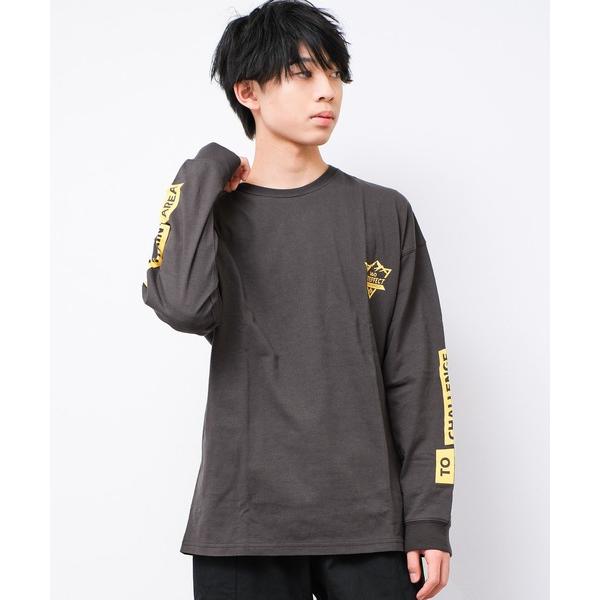 tシャツ M.AREA ネオンプリント ロングTシャツ キッズ 子供服 男の子