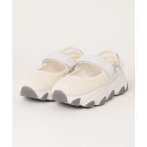 スニーカー la farfa shoes 厚底 ストラップスニーカー レディース