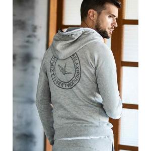 MARK&LONA（マークアンドロナ） パーカー Noah Jacquard Knit Hoodie