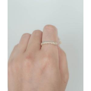 指輪 レディース Chubby Many Zircon Ringの商品画像