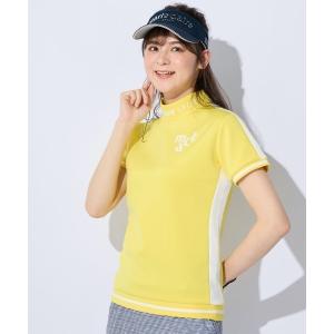 ブラウス シャツ 「marie claire/マリ.クレール」レディースモックネック　ゴルフ レディース