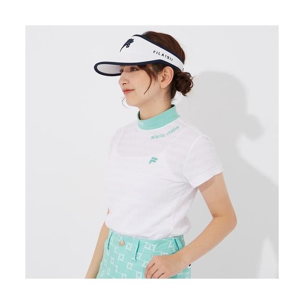 tシャツ Tシャツ レディース FILA GOLF/フィラゴルフ ゴルフウェア ブランド ロゴ 吸汗...