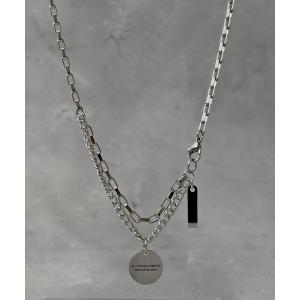 AQUA SILVER（アクアシルバー） 太陽と月 シルバーネックレス メンズ 