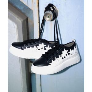 スニーカー Stardust/デザイン厚底スニーカー レディース