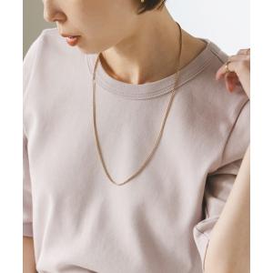 ネックレス レディース 「Laura Lombardi」NOBLE別注 ESSENTIAL BOX CHAIN NECKLACE｜zozo