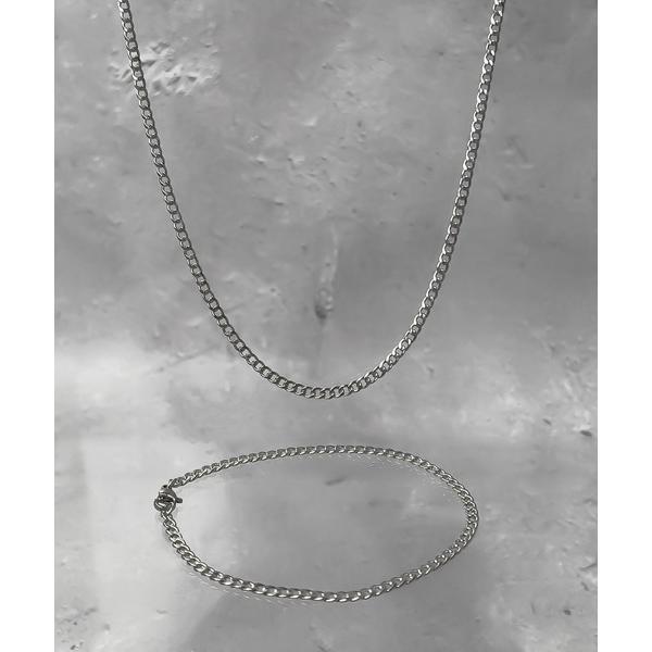 ネックレス SBG キヘイチェーンネックレス＆ブレスレット2点セット メンズ