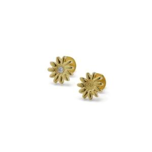 ピアス レディース Flower Earrings GLD