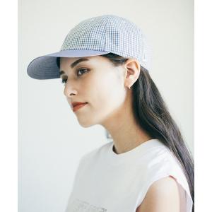 メンズ 帽子 キャップ HUNTISM ハンティズム / 2Tone Check Cap ２トーンチェックキャップ / htm241006｜zozo