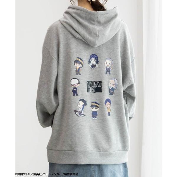 パーカー TVアニメ「ゴールデンカムイ」 プルパーカー メンズ