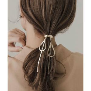 ヘアアクセサリー レディース スネークチェーンリボンヘアカフセット｜ZOZOTOWN Yahoo!店