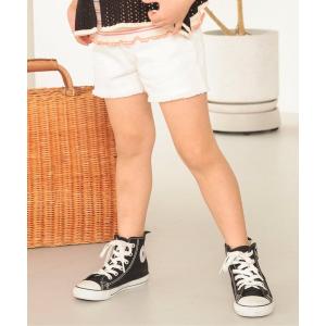 パンツ フリンジショートパンツ_デニム キッズ 子供服 女の子