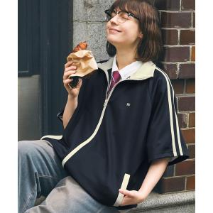 ジャージ レディース ナンバリング刺繍半袖トラックジャケット｜ZOZOTOWN Yahoo!店