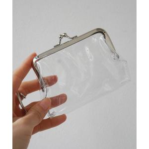 ポーチ クリア がま口 ミニ ポーチ レディース...の商品画像